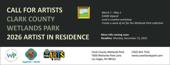 Call for Artist in Residence