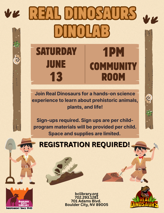 bc lib dinosaurs