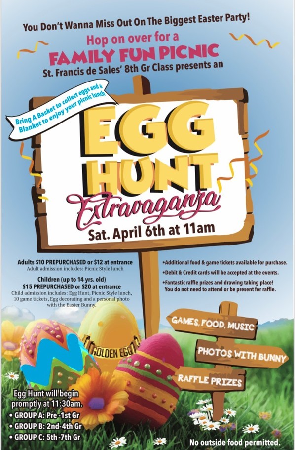 Egg Hunt - St. Francis de Sales
