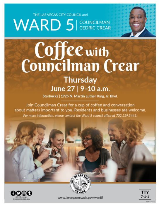 Coffee with Councilman Crear