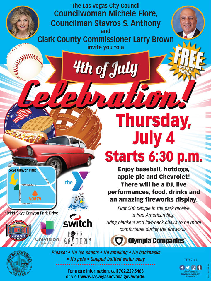 4th of July at Skye Canyon Park