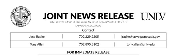 city of Las Vegas & UNLV