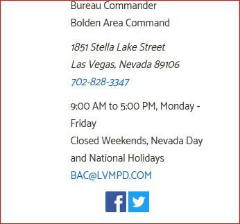 Bolden Area Command information