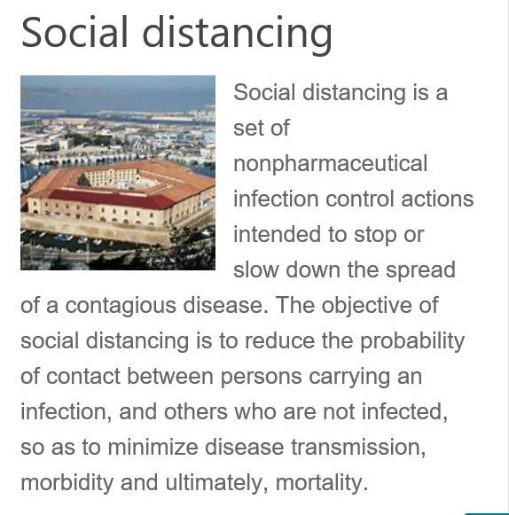 Social Distancing