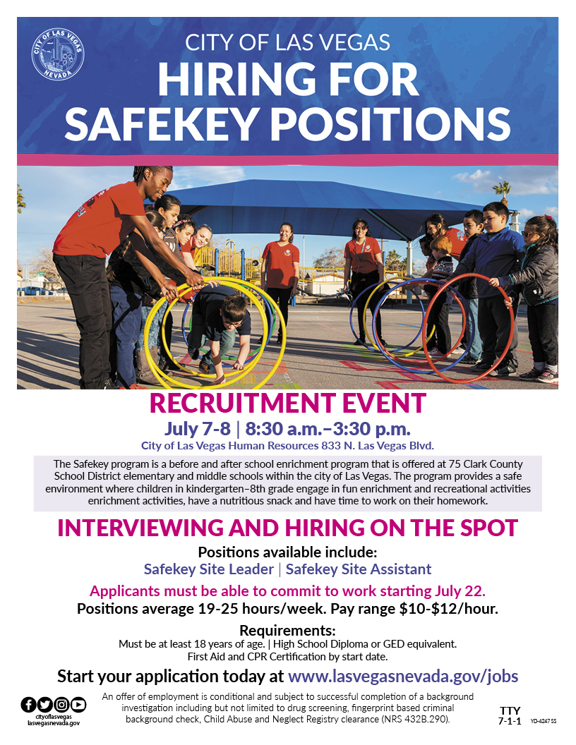 Safekey Hiring Flier 2021