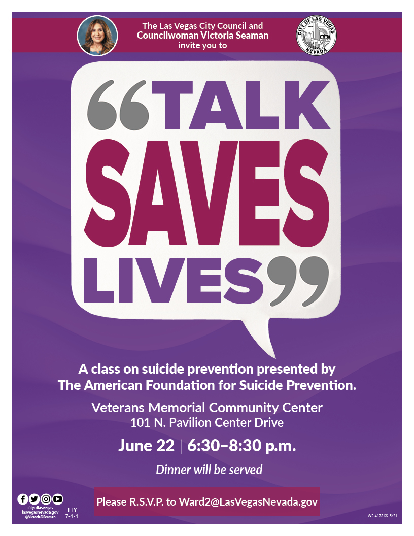 Talk Saves Lives