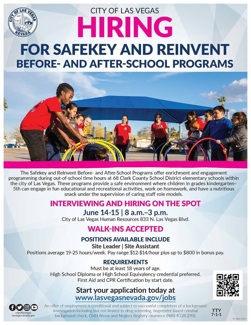 Safekey/RAP Hiring Flyer