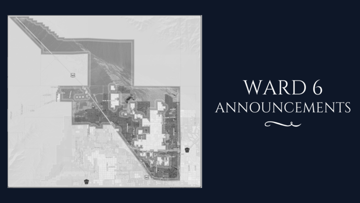 Ward 6 Announcements