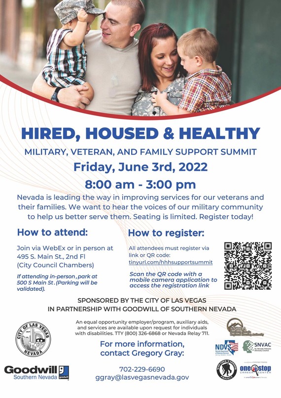 Military, Veterans and Family Support Summit June 3, 2022