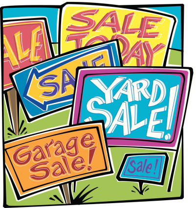 Community garage/yard sale