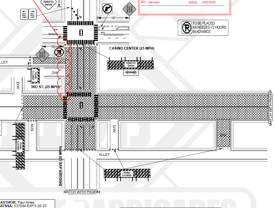 Downtown Las Vegas Road Closures Planned for October 2022