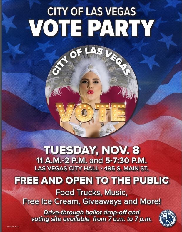 Vote Las Vegas Nov. 8 graphic