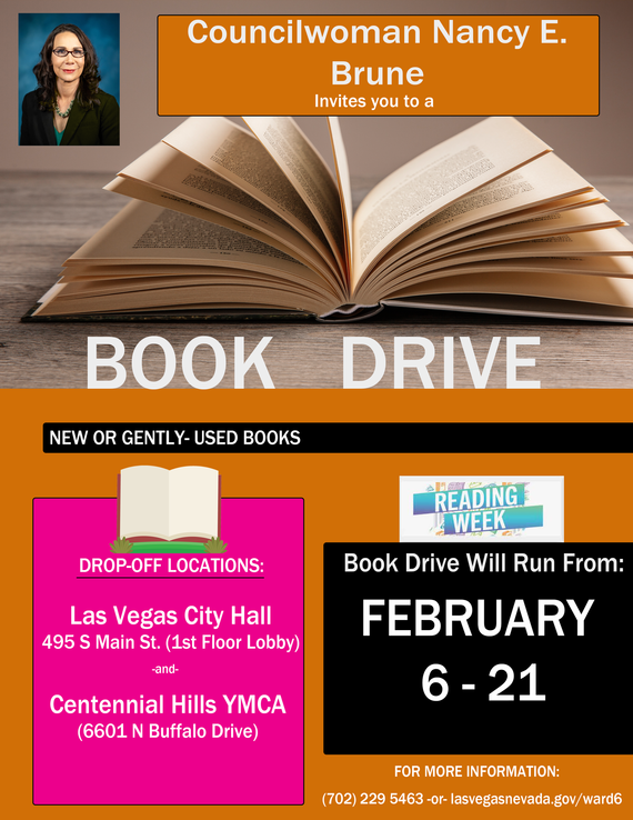 Ward 6 Book Drive Feb 2023
