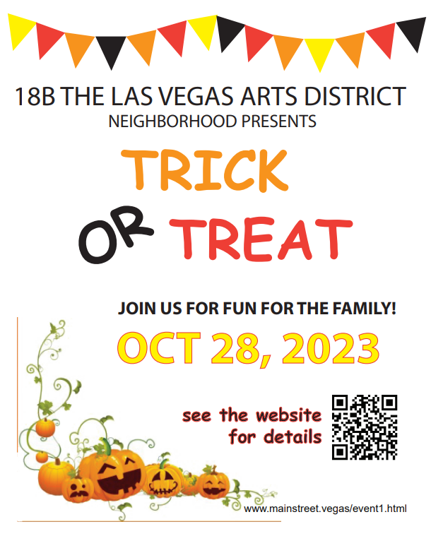 trick or treat flyer