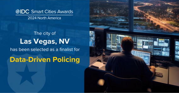 IDC Smart Cities Awards Data-Driven Policing Finalist graphic