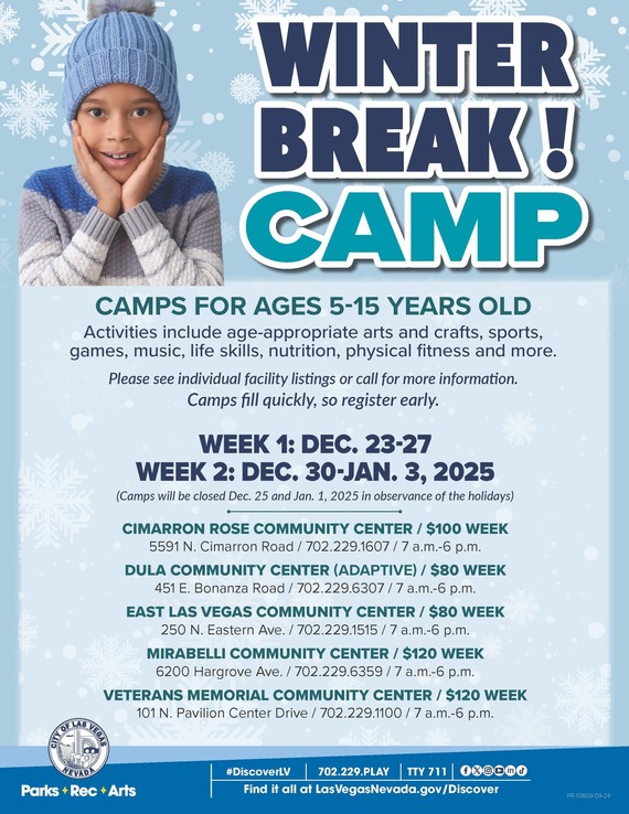 2024 Winter Break Camps flier-corrected
