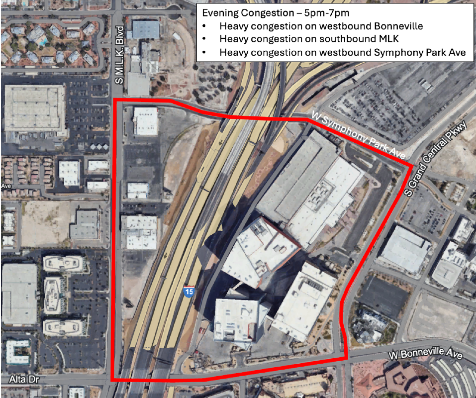 WMC evening congestion