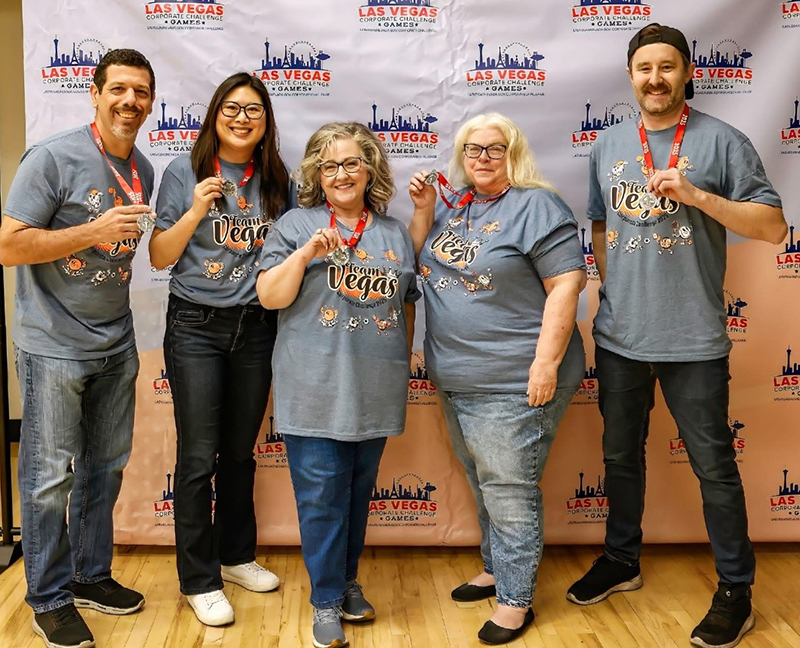 2025 Corporate Challenge CLV Trivia Masters 2nd-place team