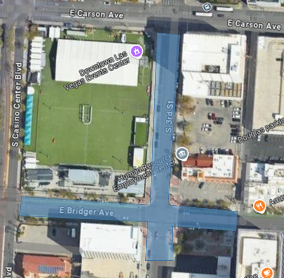 Downtown Events Center Closure