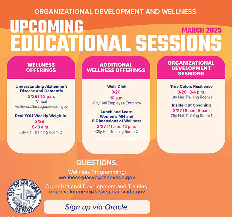 March 26-31, 2025 employee opportunities