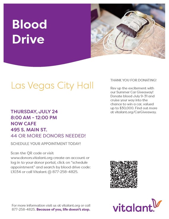 Blood Drive July 2025