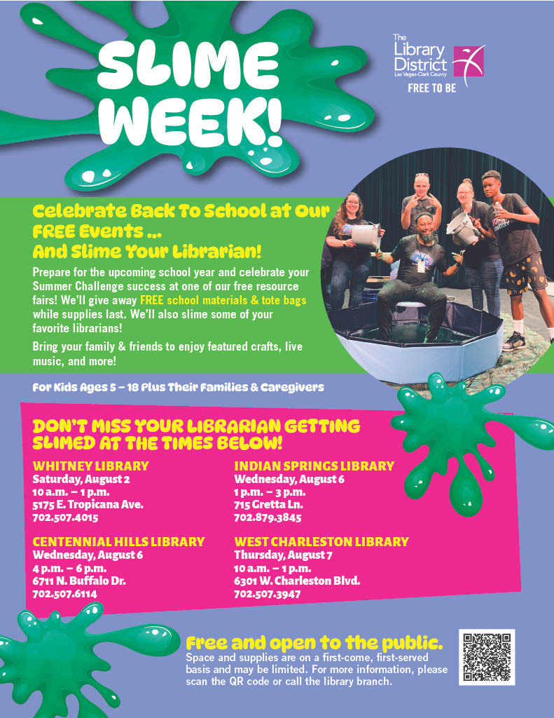 Library Slime Week