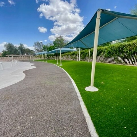 Turf Reduction at Durango Hills YMCA Pool