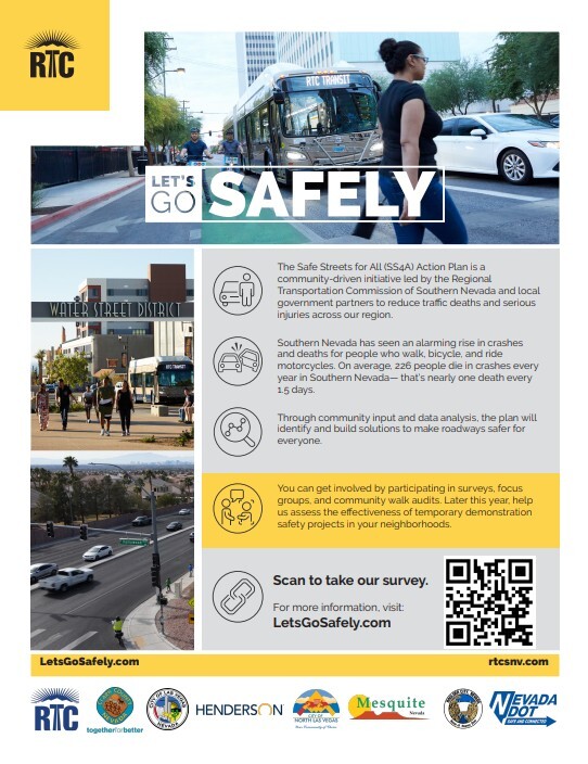 2025 RTC Let's Go Safely Survey flier