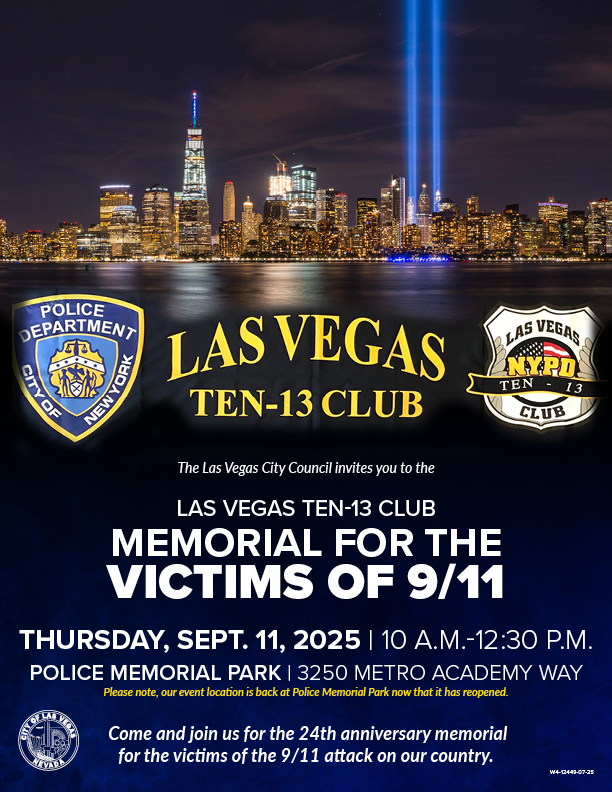 9/11 Memorial Service Flyer