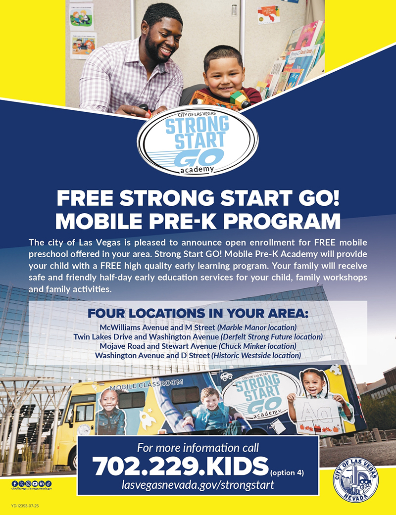 2025 Strong Start Go Preschool Flier