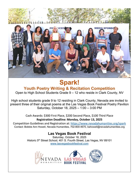 Book Festival 2025 SPARK Poetry flier