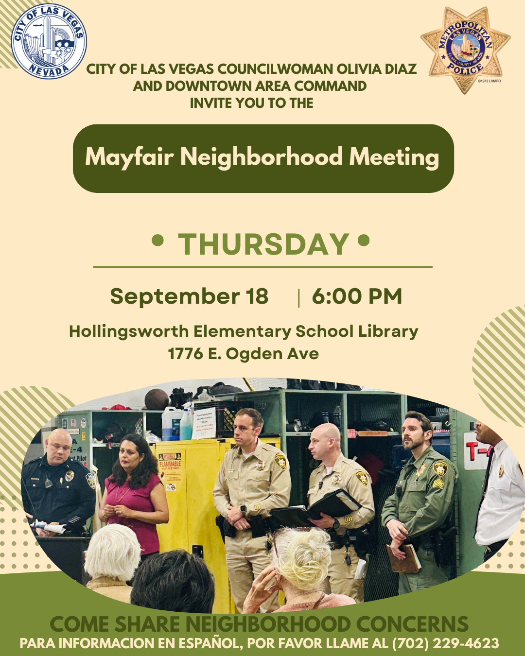 neighborhood meeting