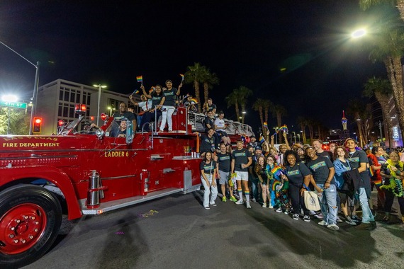 City employees in Pride Parade