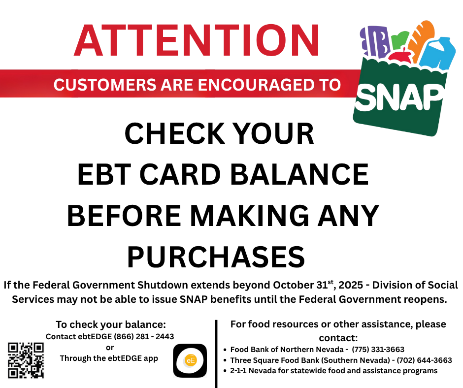 Check Your EBT Card Balance Notice