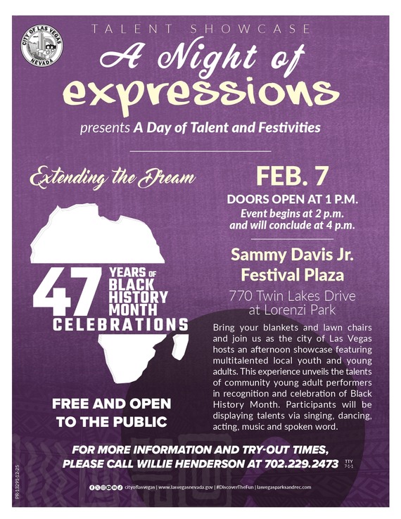 A Night of Expressions Flyer