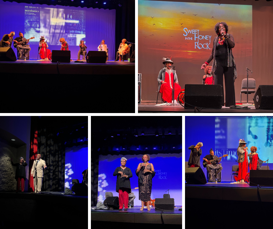 Sweet Honey in the Rock concert photo collage