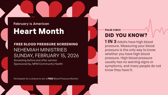 Blood Pressure Screenings 