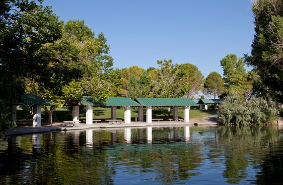 photo of lake in one of our parks