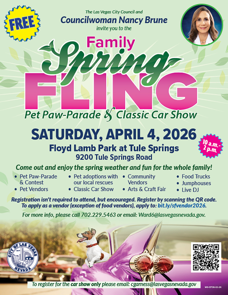 Ward 6 Family Spring Fling April 4, 2026 flier