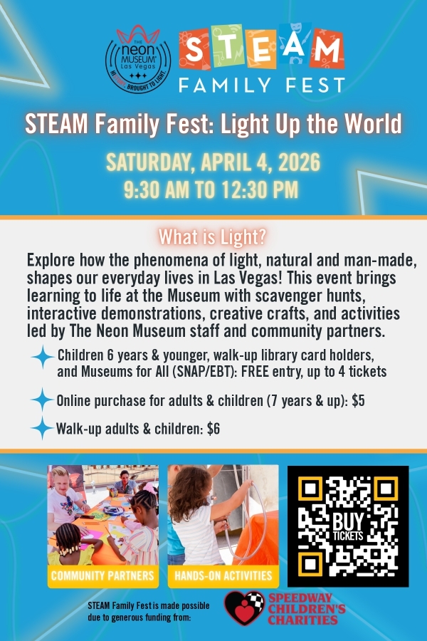 STEAM Family Fest Light Up the World EN