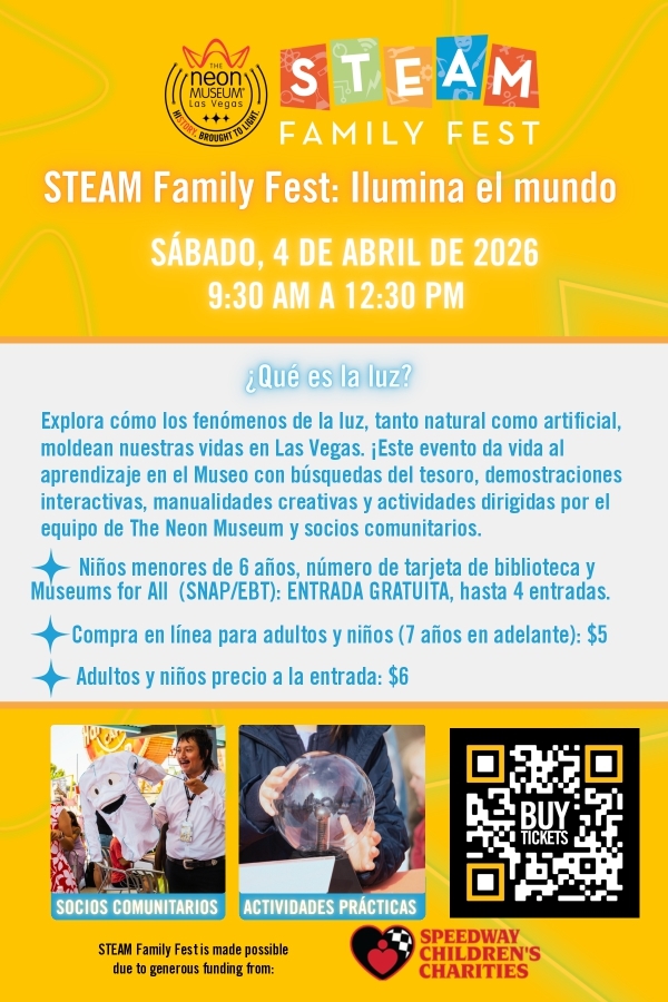STEAM Family Fest Light Up the World SP