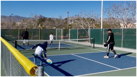 Friday morning pickleball