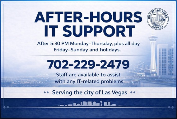 IT After-hours service graphic