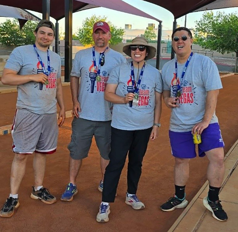 2026 Corporate Challenge Bocce Team - first place