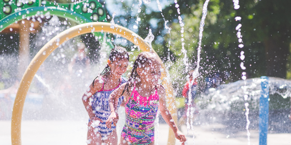Splash Pads Are Open
