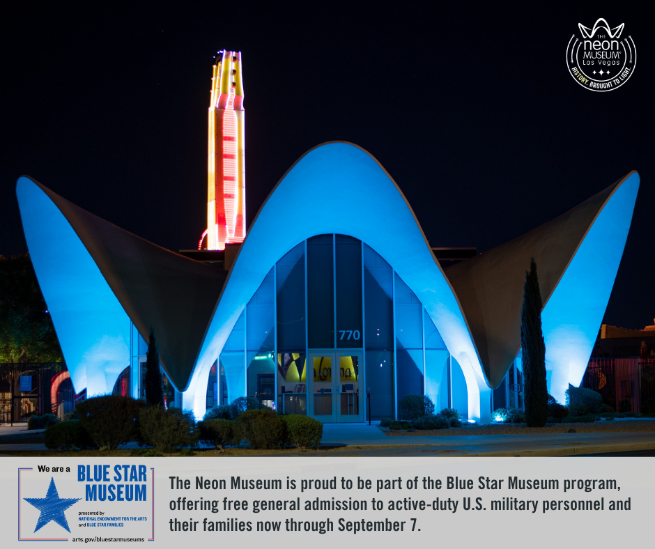 The Neon Musuem Blue Star program