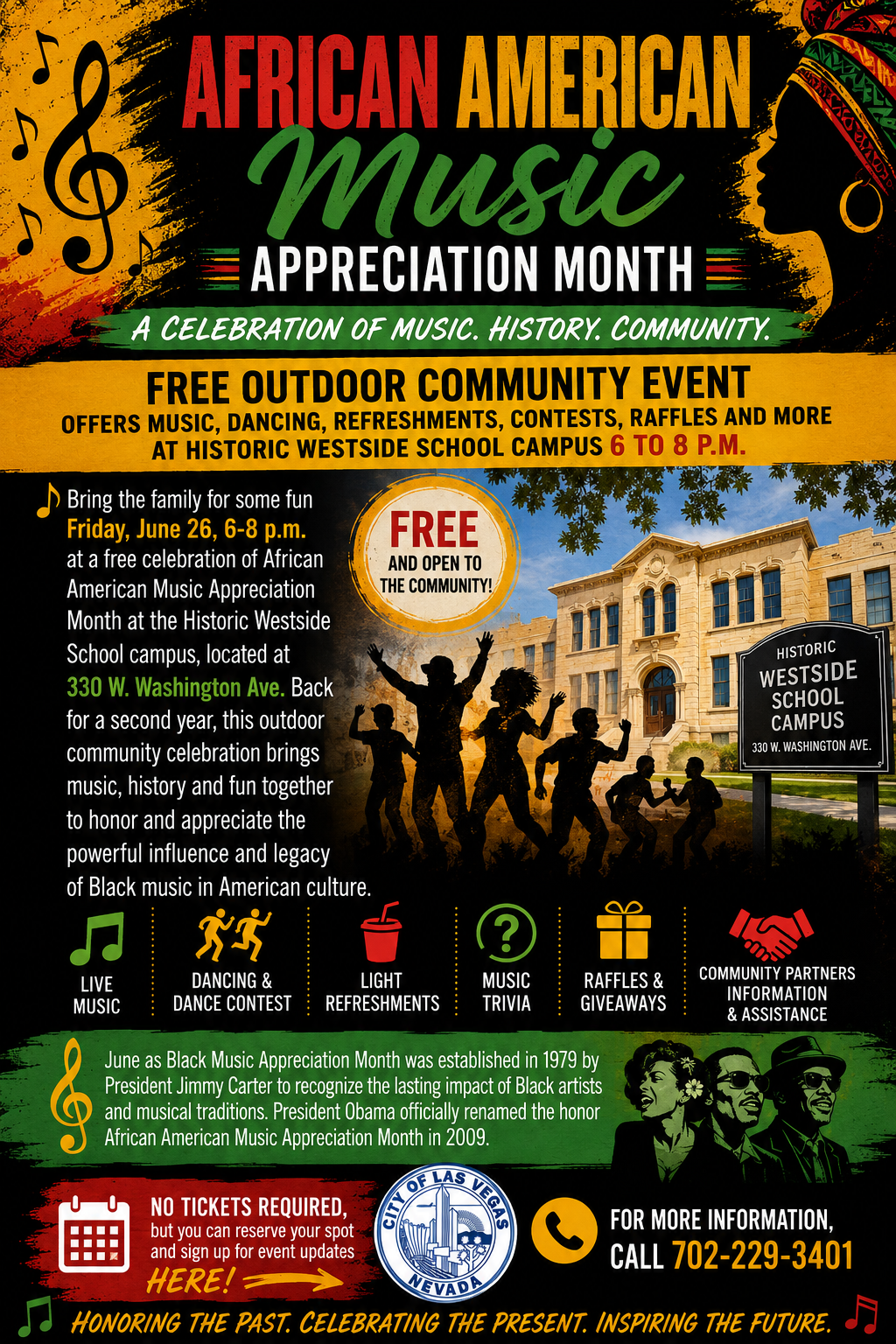 African American Music Appreciation Month Celebration