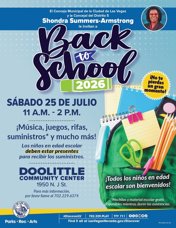 Ward 5 Back to School 2026 SP