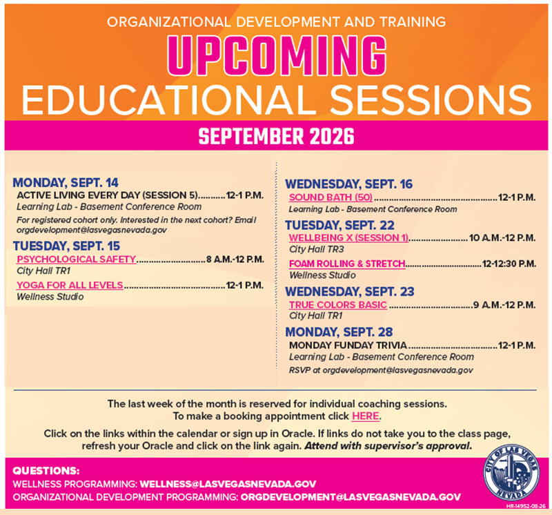 Employee Training Calendar Sept-9-2026