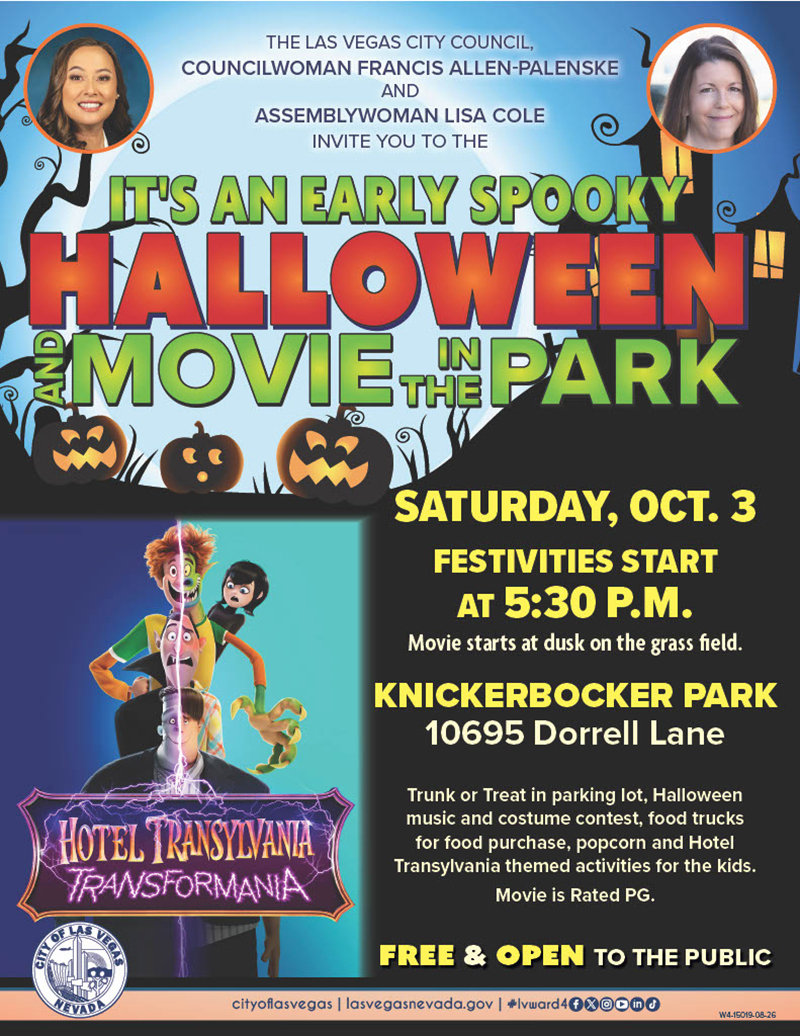 Ward 4 Halloween 2026 flier